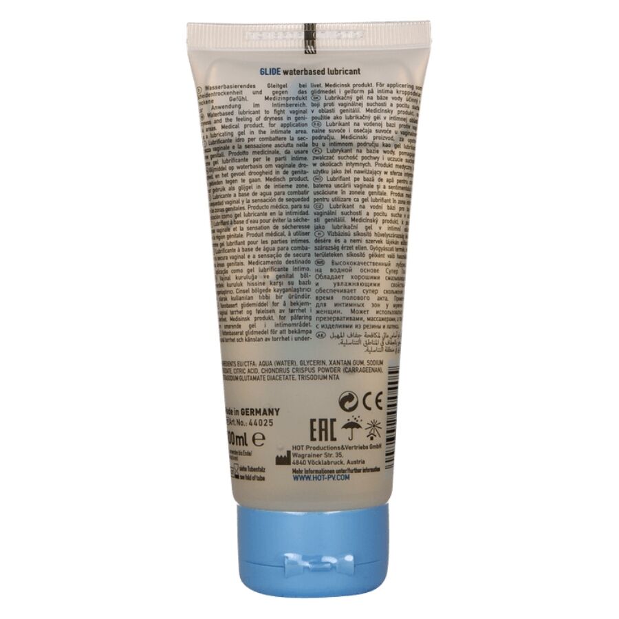Alternative view of HOT - GLIDE LIQUID PLEASURE LUBRICANTE BASE AGUA 100 ML