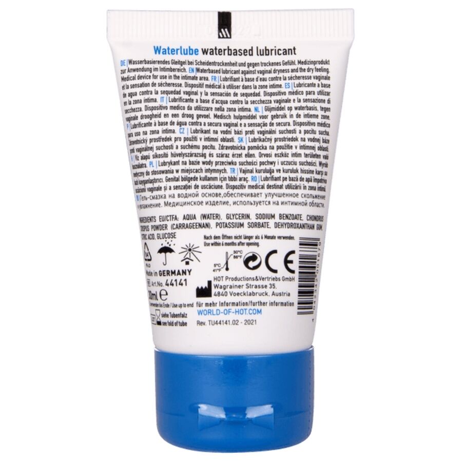 Alternative view of HOT - WATER LUBE LUBRICANTE BASE AGUA AGUA DE MANANTIAL 30 ML