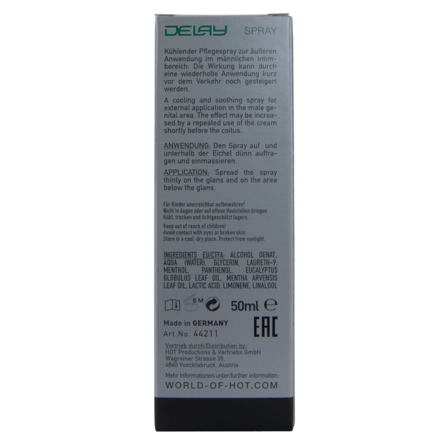 HOT - SPRAY RETARDANTE 50 ML - Imagen 5