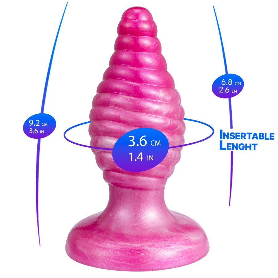 Alternative view of SILEXD - CHERRY PLUG ANAL FANTASY SILICONA LIQUIDA TERMOREACTIVO ROSA 9.2 CM