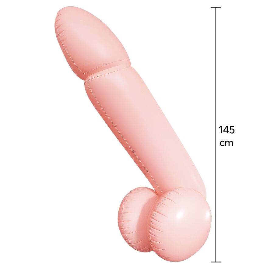 Alternative view of HIDDEN DESIRE - GIANT WILLY PENE INFLABLE GIGANTE 145 CM
