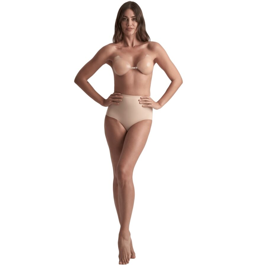BYE-BRA - COPAS DE SILICONA BEIGE COPA A - Imagen 4