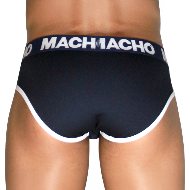 MACHO - MCH008 SLIP CLÁSICO AZUL MARINO M - Imagen 3