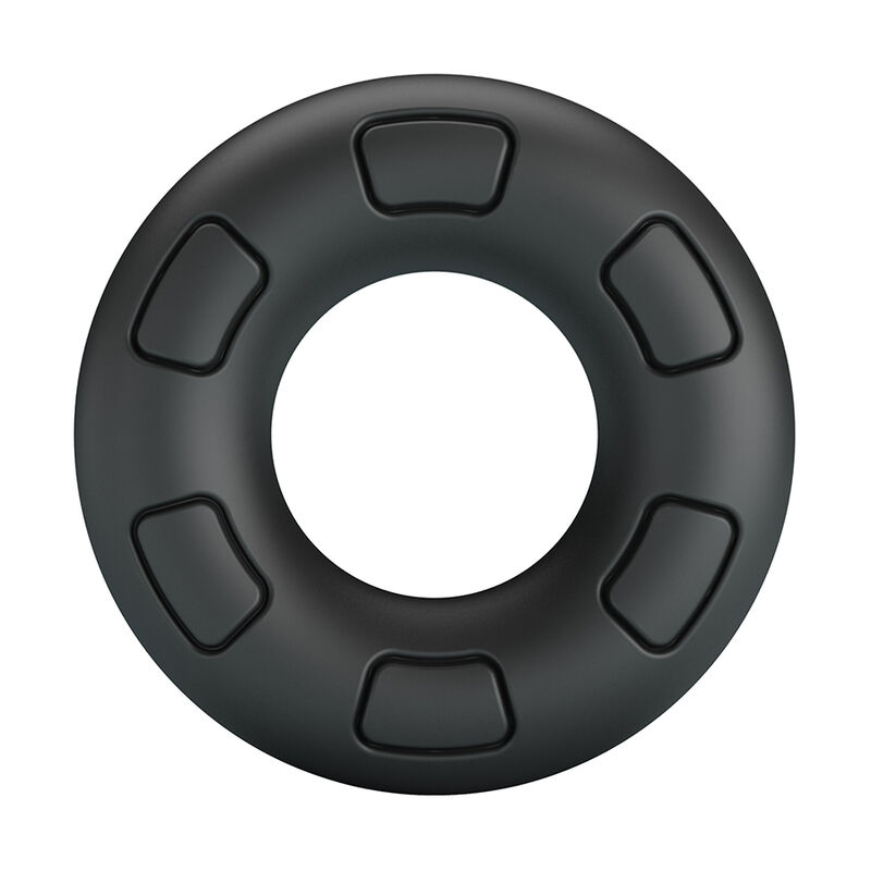 Alternative view of CRAZY BULL - BERTRAM ANILLO PARA PENE SUPER SOFT SILICONA NEGRO