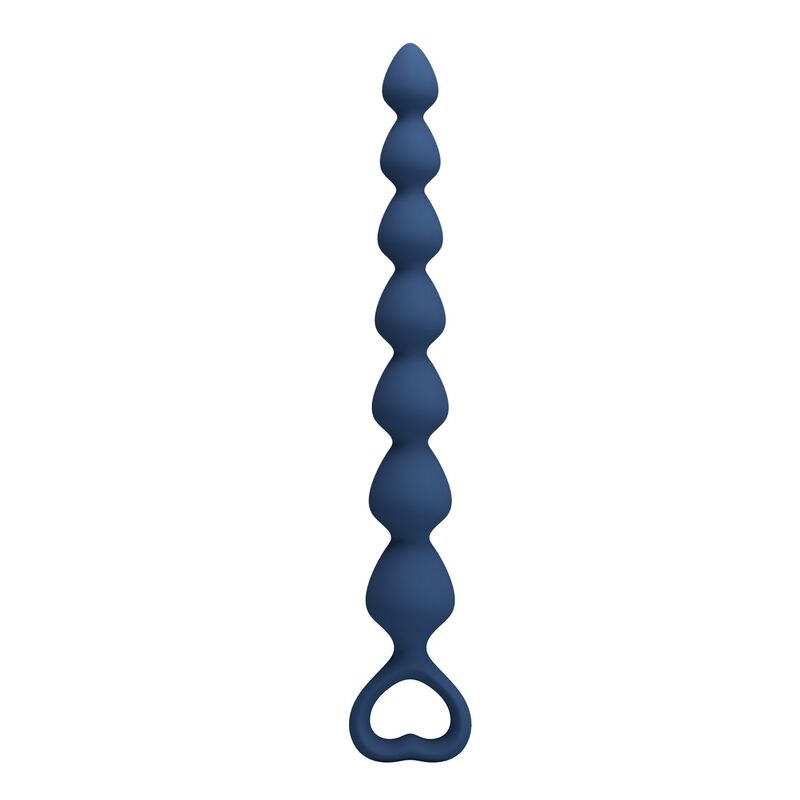 Alternative view of Mr Play - Bolas Anales y Plug Anal Silicona Azul 26,7 cm