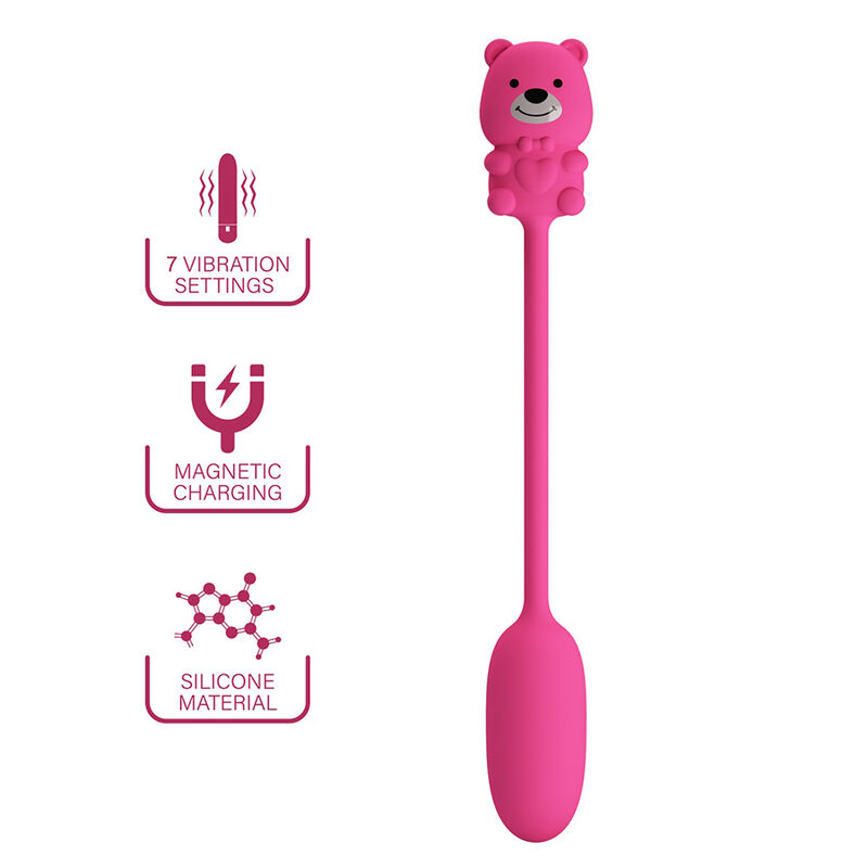 PRETTY LOVE – DANNELL VIBRADOR CON ESTIMULACIÓN ORAL Y CLITORAL RECARGABLE MORADO