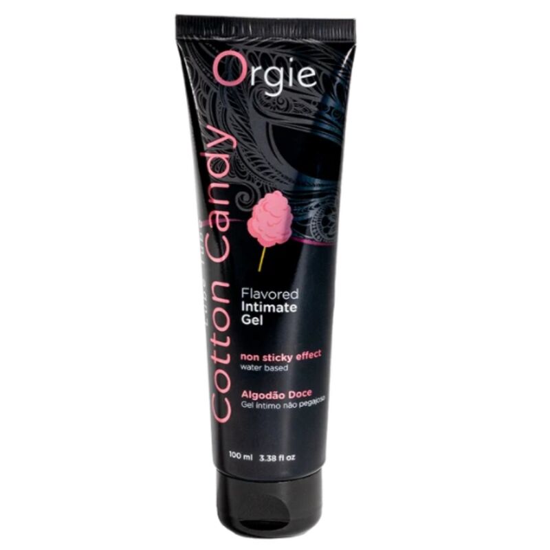 ORGIE - LUBRICANTE GEL ÍNTIMO BESABLE BASE AGUA ALGODÓN DE AZÚCAR 100 ML - Imagen 2