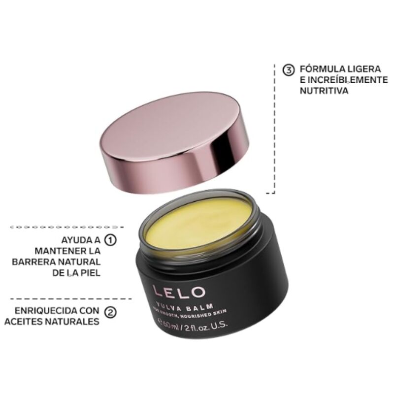 LELO - VULVA BALM BÁLSAMO HIDRATANTE PARA LA ZONA ÍNTIMA EXTERNA - Imagen 3