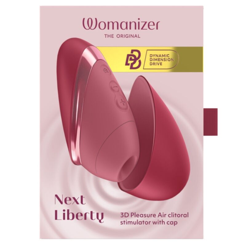 WOMANIZER - NEXT ESTIMULADOR DE CLÍTORIS POR SUCCIÓN 14 NIVELES BURDEOS - Imagen 2