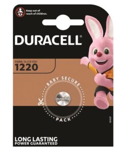 DURACELL - PILA BOTON LITIO CR1220 3V BLISTER*1